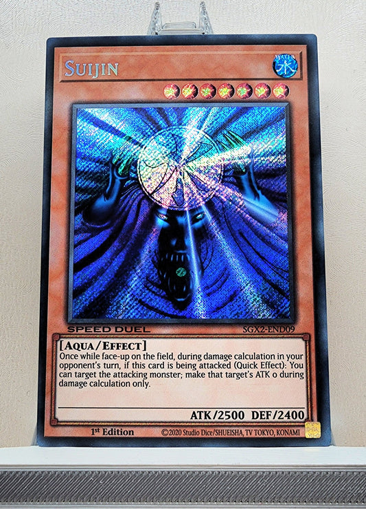 Yugioh! 1x Suijin (SGX2 - Secret Rare) 1st Edition