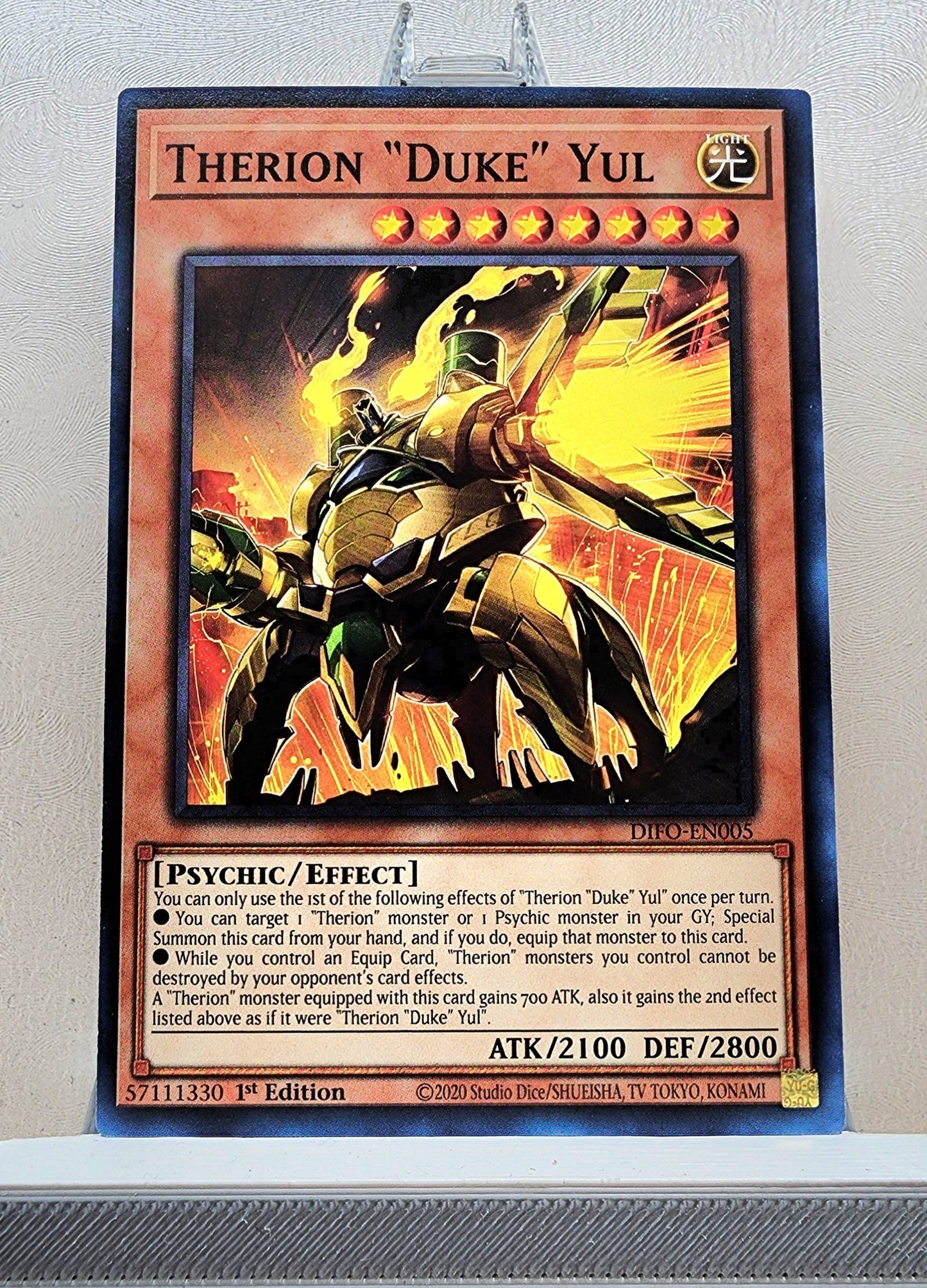 Yugioh! Dimension Force Singles (DIFO - Common) 1st Edition