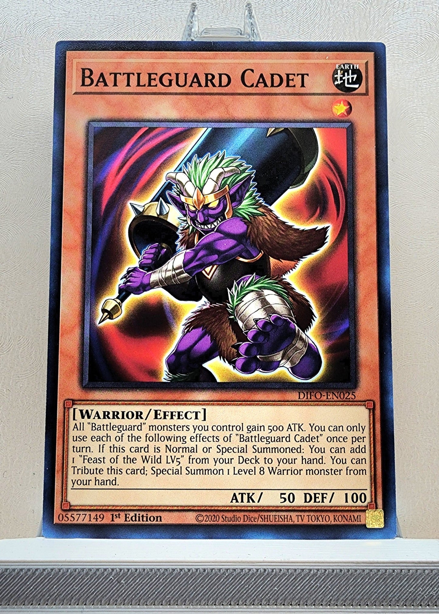 Yugioh! Dimension Force Singles (DIFO - Common) 1st Edition