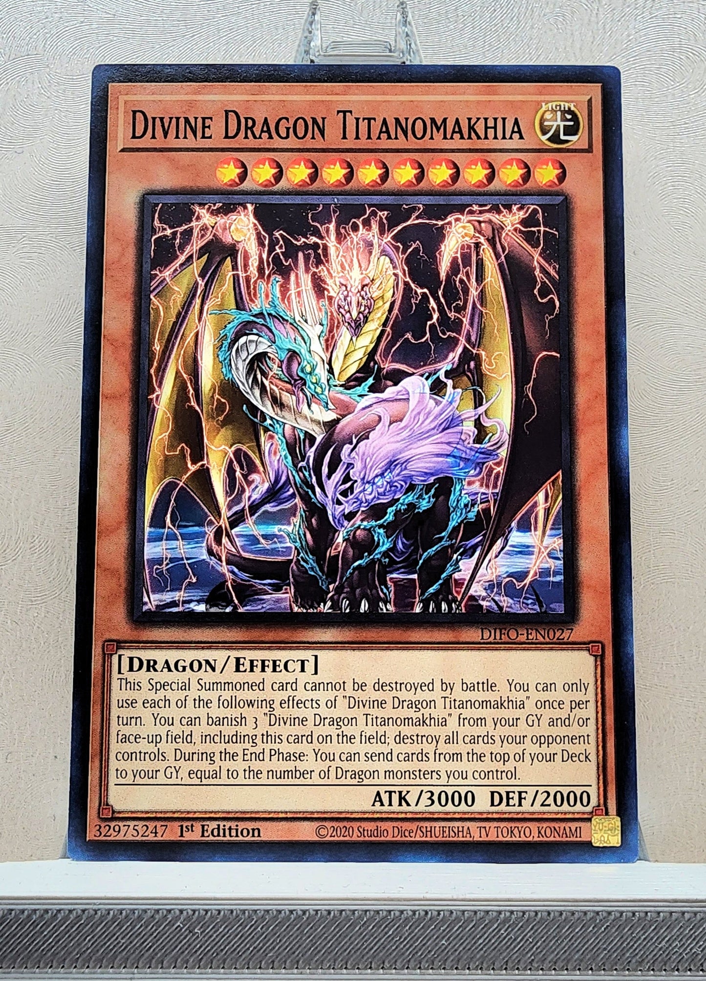 Yugioh! Dimension Force Singles (DIFO - Common) 1st Edition