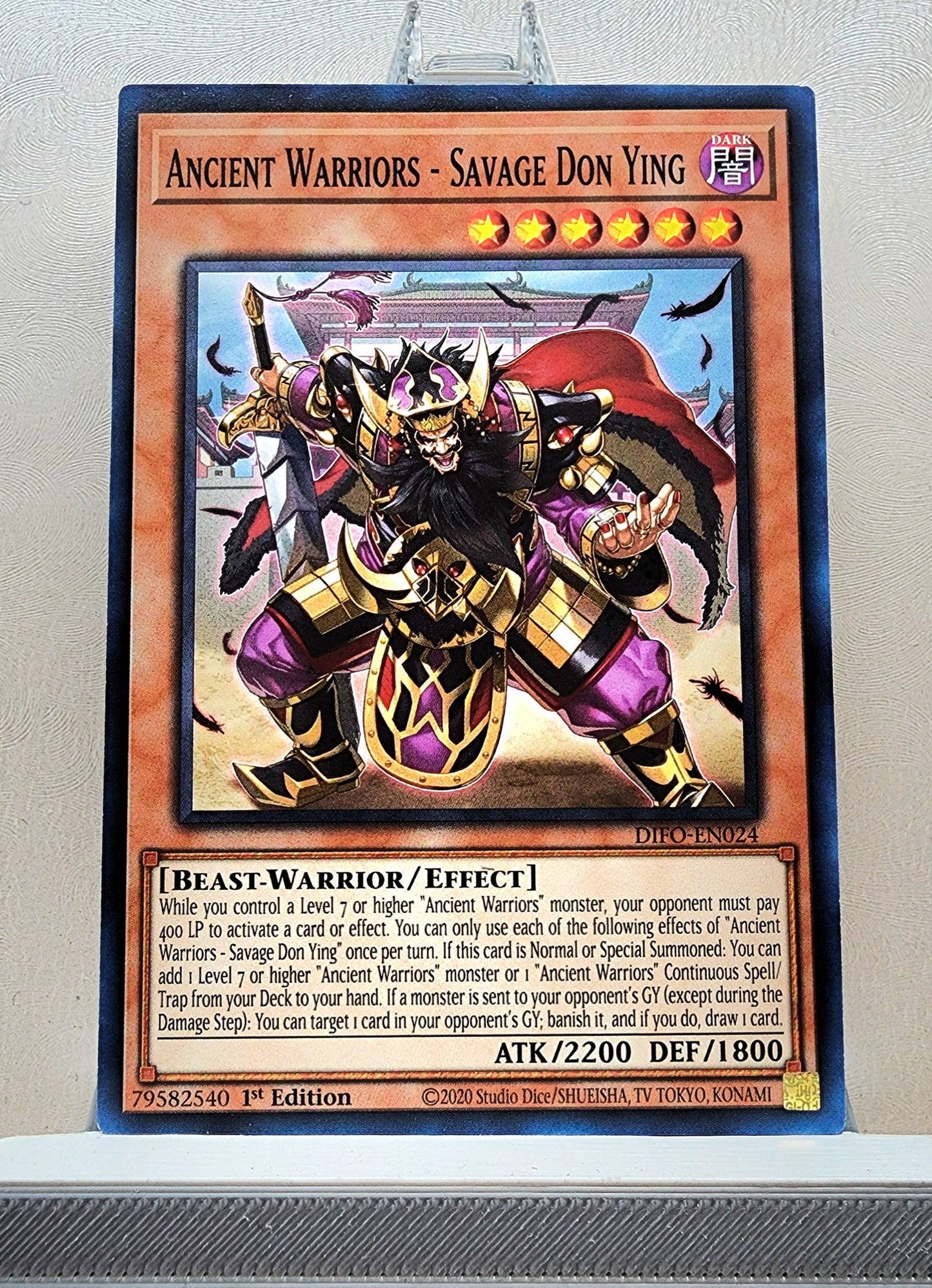 Yugioh! Dimension Force Singles (DIFO - Common) 1st Edition