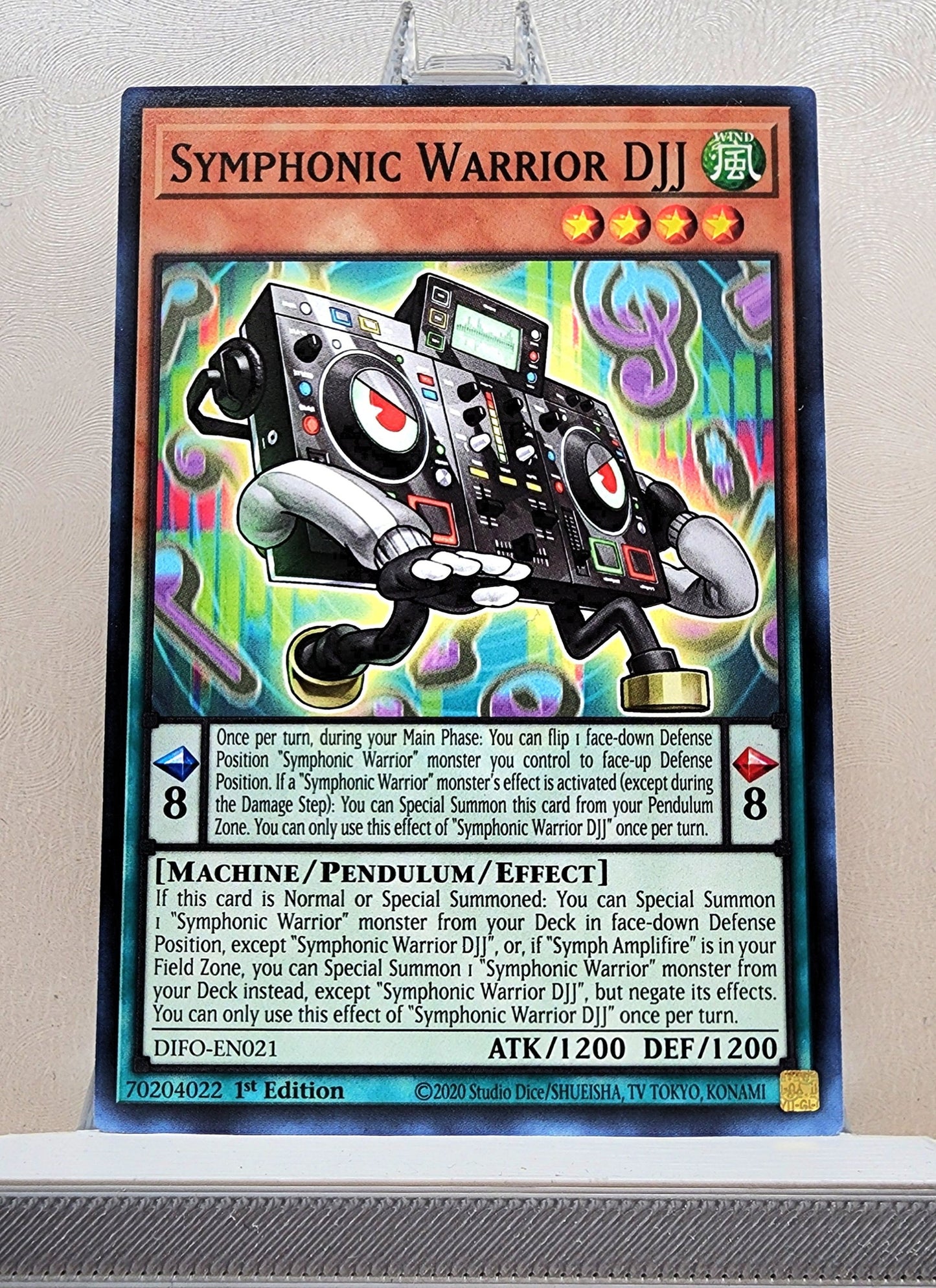 Yugioh! Dimension Force Singles (DIFO - Common) 1st Edition