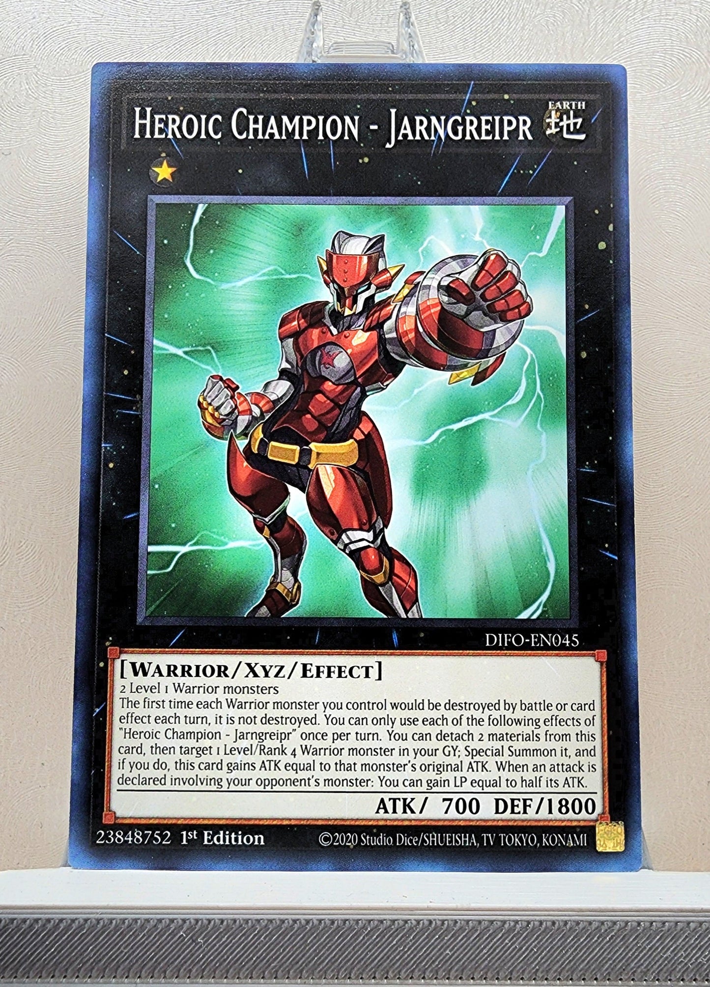 Yugioh! Dimension Force Singles (DIFO - Common) 1st Edition