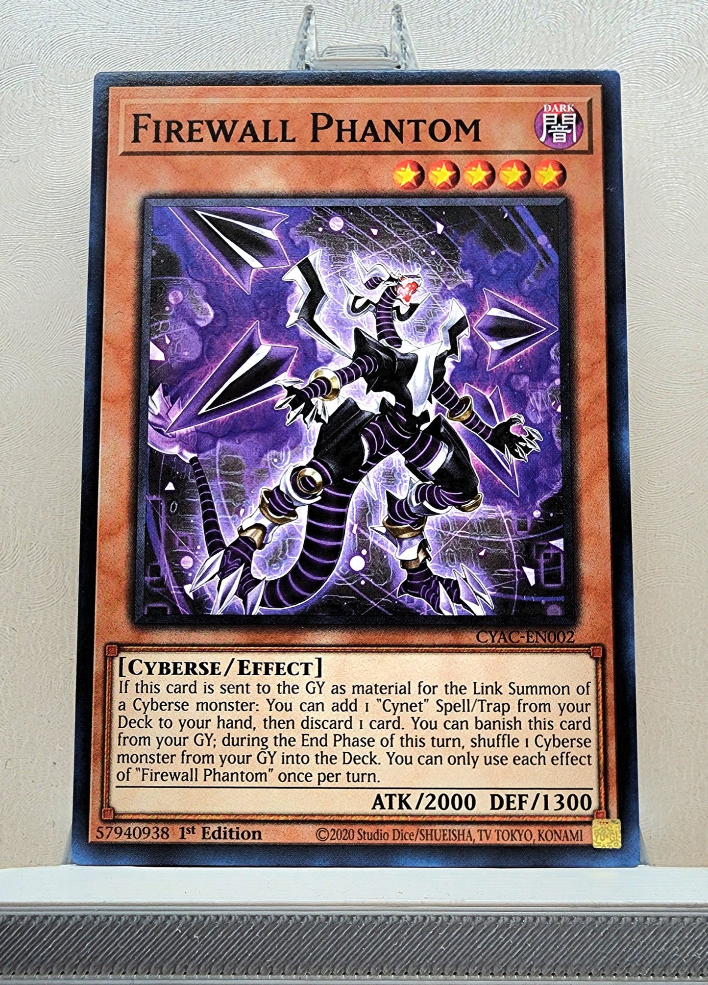 Yugioh! Cyberstorm Access Singles (CYAC - Common) 1st Edition