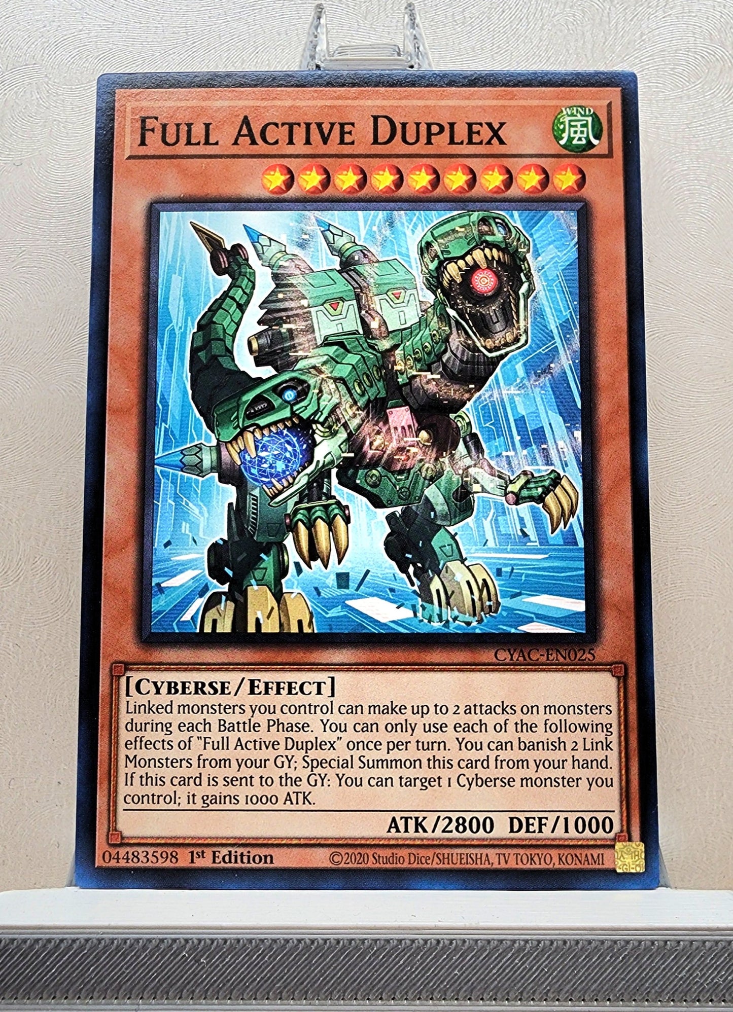 Yugioh! Cyberstorm Access Singles (CYAC - Common) 1st Edition