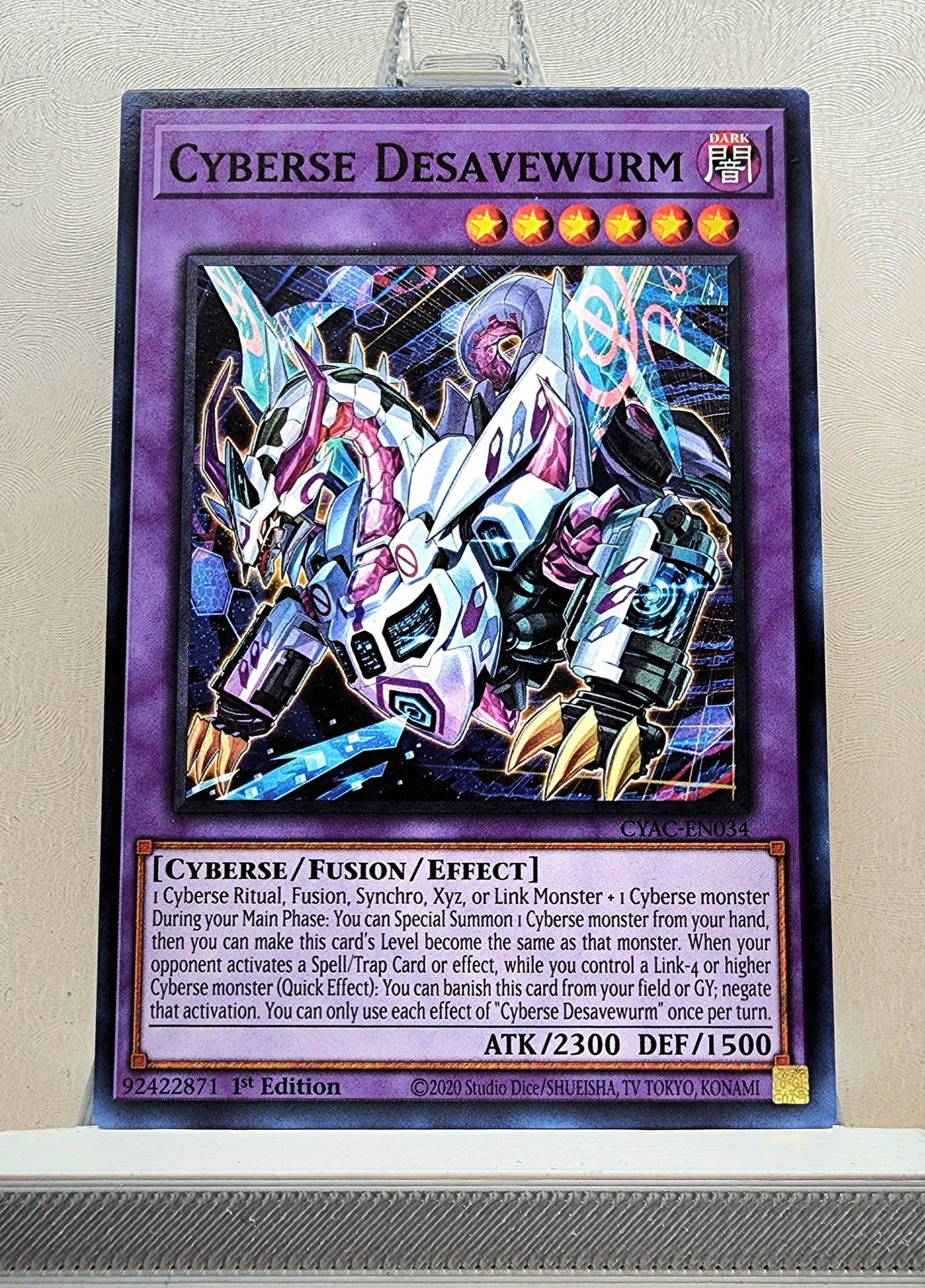 Yugioh! Cyberstorm Access Singles (CYAC - Common) 1st Edition