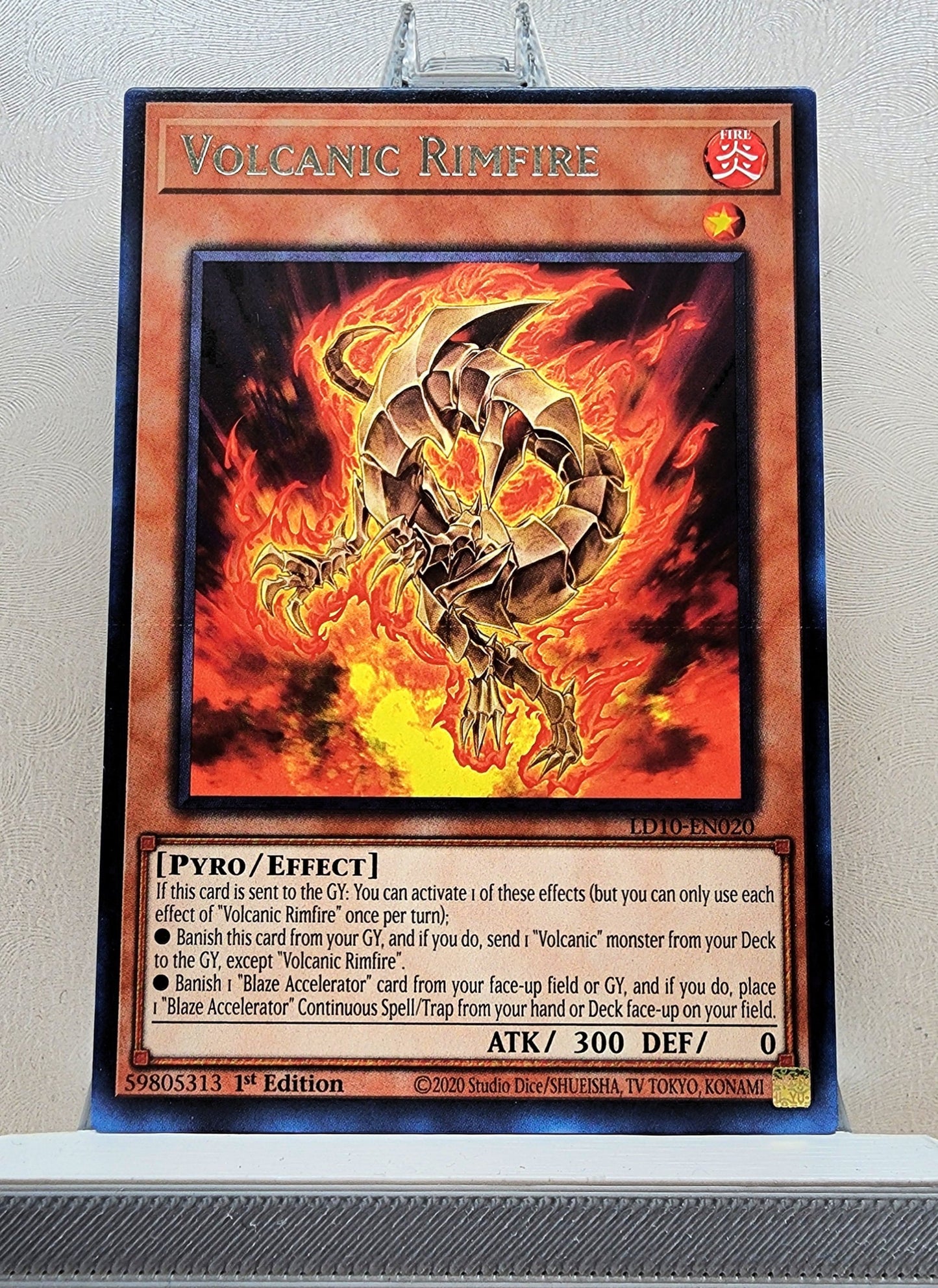 Yugioh! Legendary Duelists: Soulburning Volcano Singles (LD10 - Common/Rare) 1st Edition