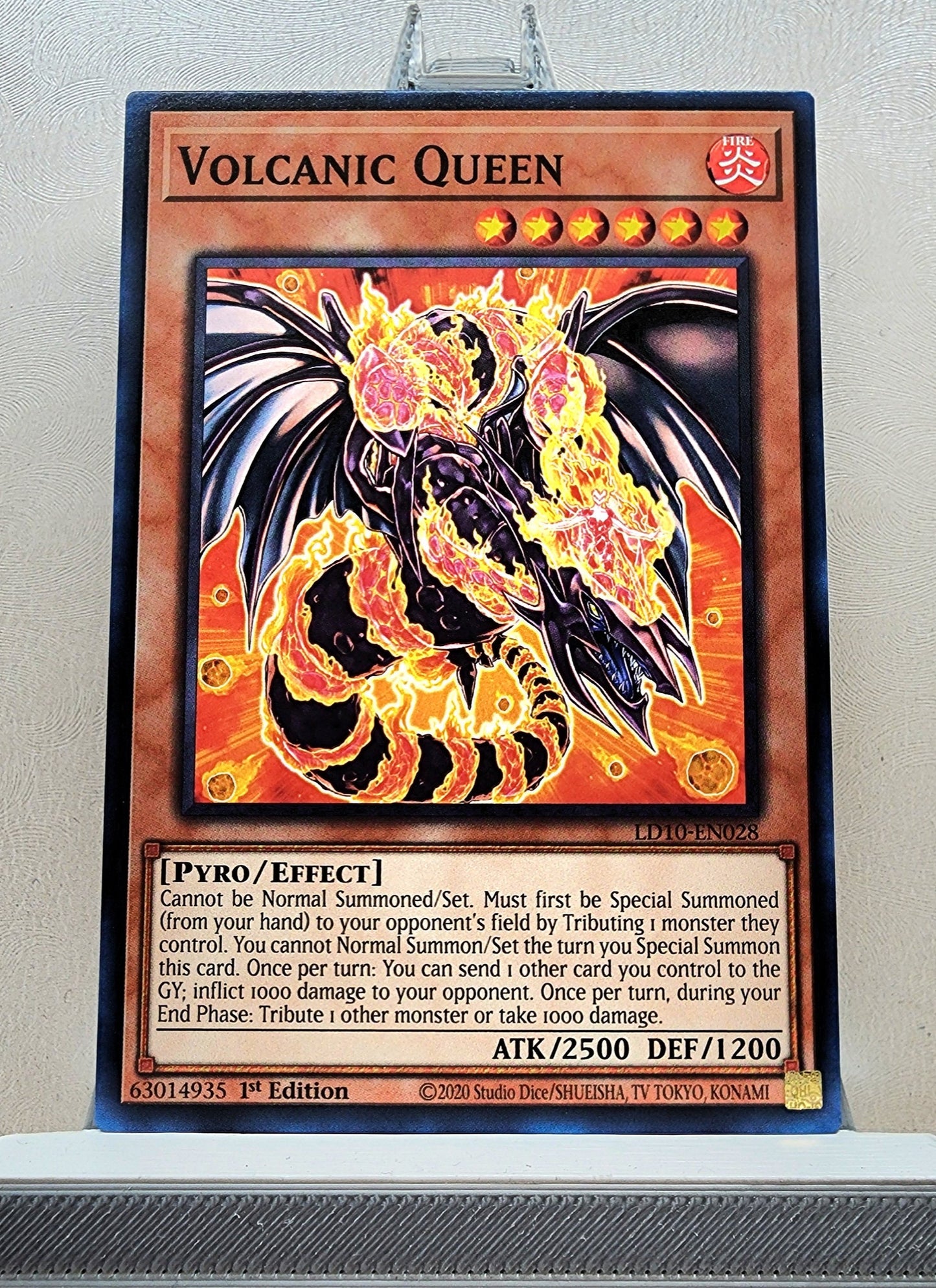 Yugioh! Legendary Duelists: Soulburning Volcano Singles (LD10 - Common/Rare) 1st Edition