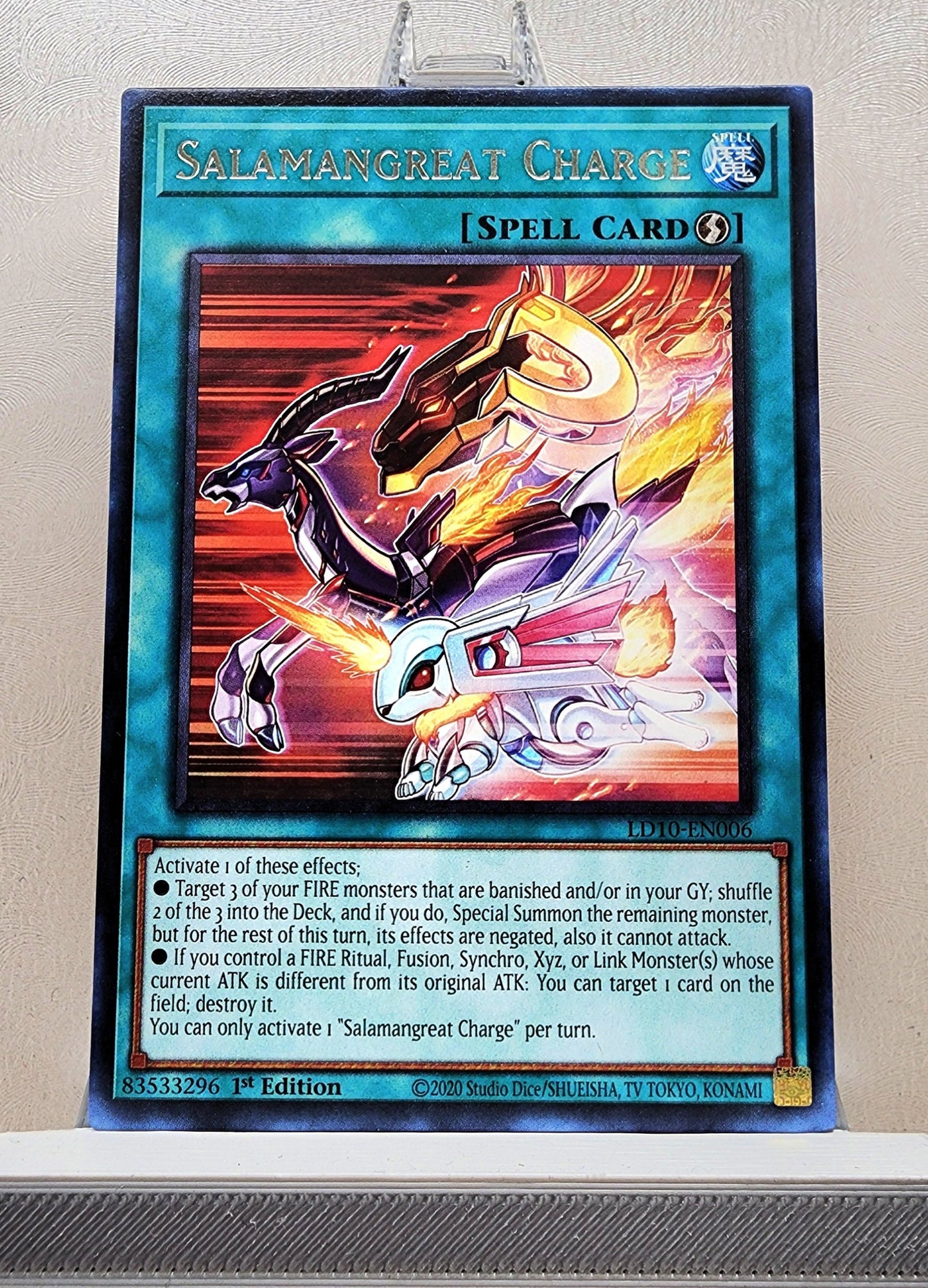 Yugioh! Legendary Duelists: Soulburning Volcano Singles (LD10 - Common/Rare) 1st Edition