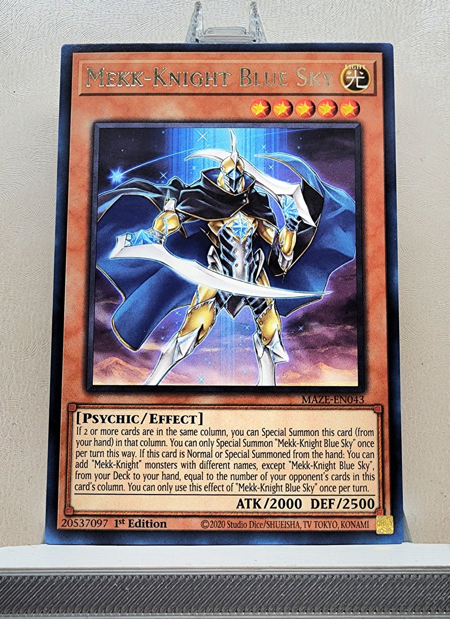 Yugioh! Maze of Memories Singles (MAZE - Rare) 1st Edition