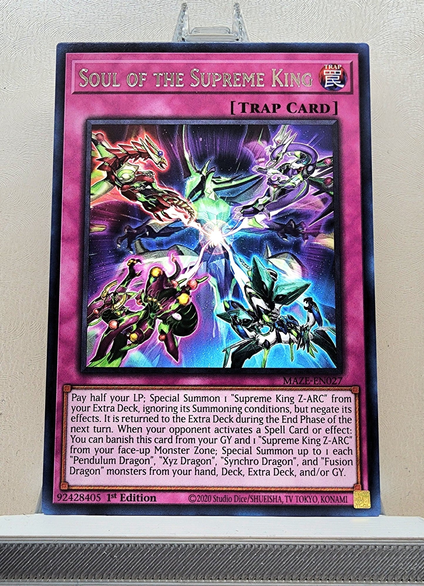 Yugioh! Maze of Memories Singles (MAZE - Rare) 1st Edition