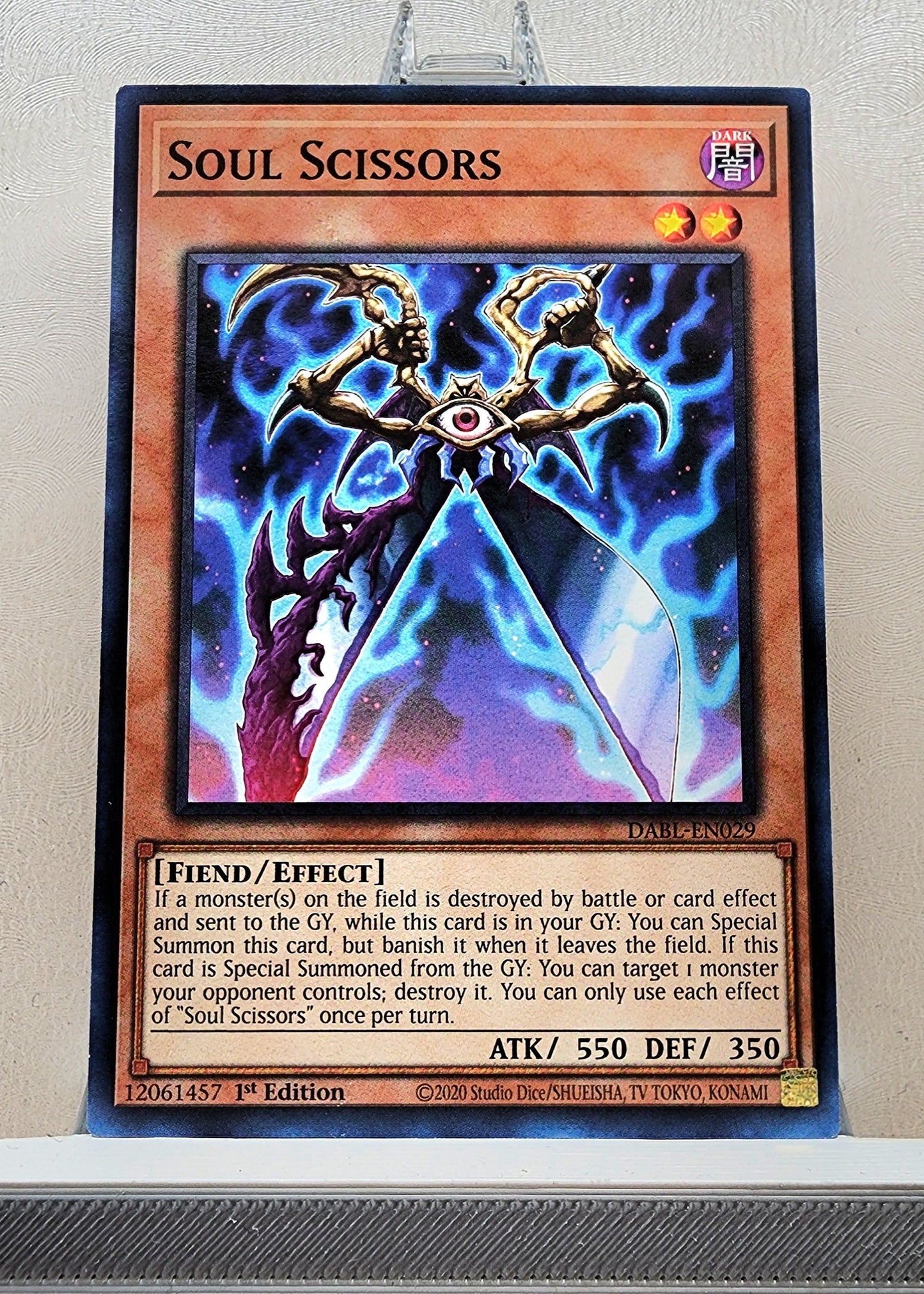 Yugioh! Darkwing Blast Singles (DABL - Common) 1st Edition