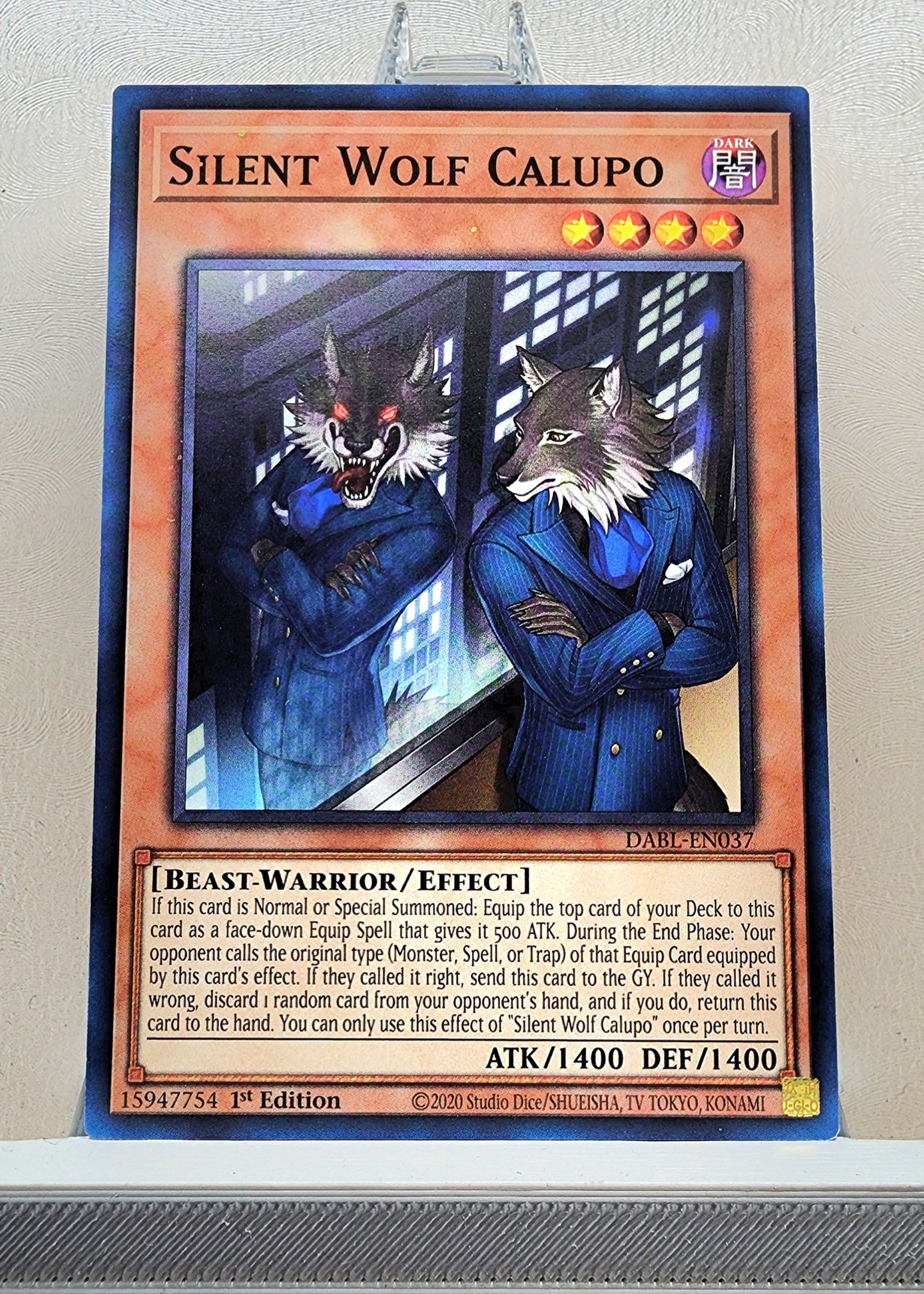 Yugioh! Darkwing Blast Singles (DABL - Common) 1st Edition