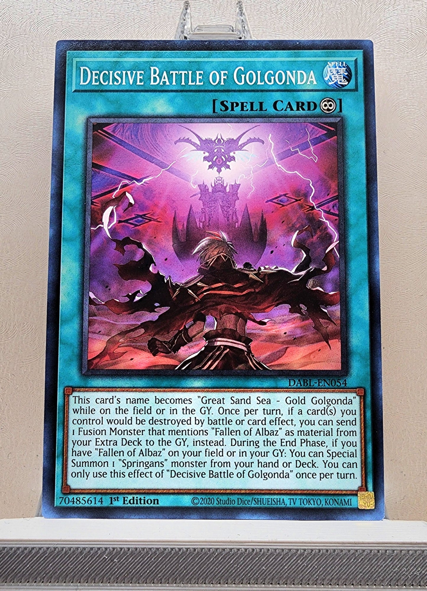 Yugioh! Darkwing Blast Singles (DABL - Common) 1st Edition