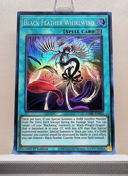 Yugioh! 1x Black Feather Whirlwind (DABL - Super Rare) 1st Edition