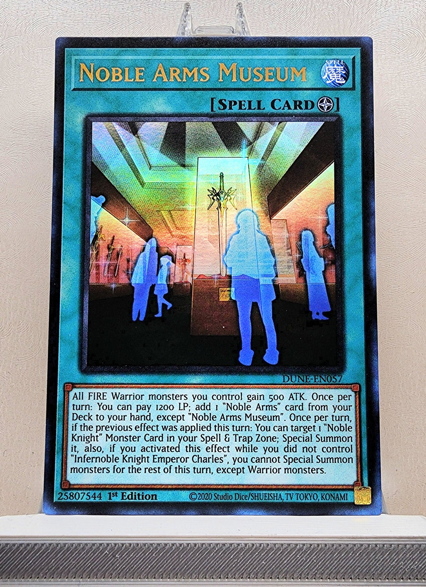 Yugioh! 1x Noble Arms Museum (DUNE - Ultra Rare) 1st Edition