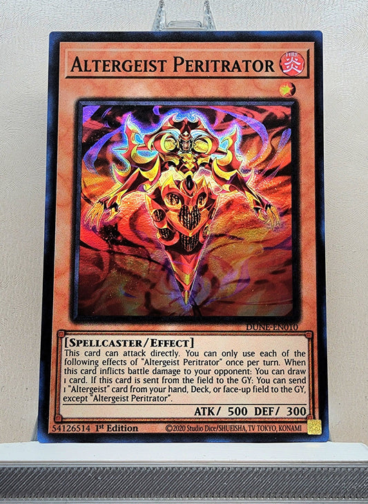 Yugioh! 1x Altergeist Peritrator (DUNE - Super Rare) 1st Edition