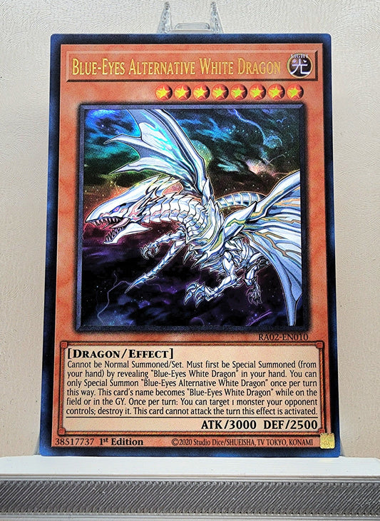 Yugioh! 1x Blue-Eyes Alternative White Dragon (RA02 - Ultra Rare) 1st Edition