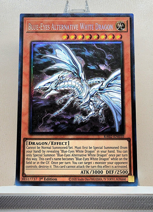 Yugioh! 1x Blue-Eyes Alternative White Dragon (RA02 - Prismatic Collectors Rare) 1st Edition