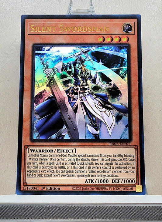 Yugioh! 1x Silent Swordsman (RA02 - Ultra Rare) 1st Edition