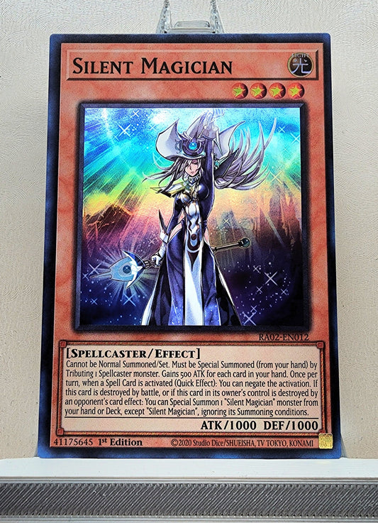 Yugioh! 1x Silent Magician (RA02 - Super Rare) 1st Edition