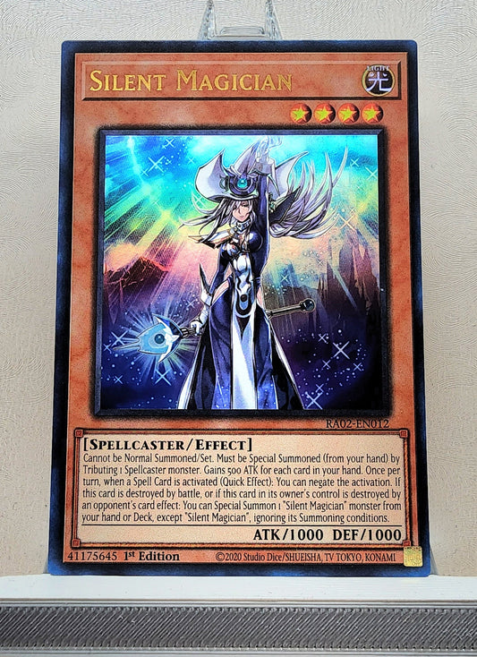 Yugioh! 1x Silent Magician (RA02 - Ultra Rare) 1st Edition