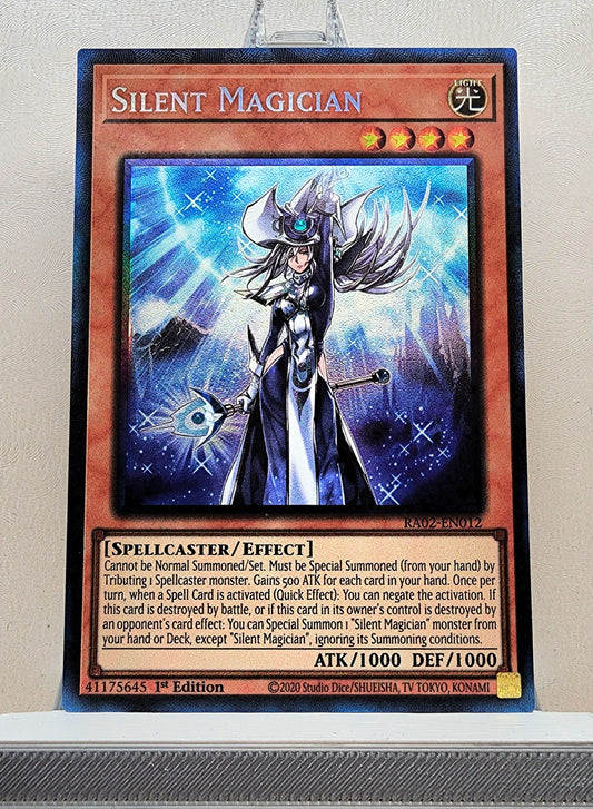 Yugioh! 1x Silent Magician (RA02 - Prismatic Collectors Rare) 1st Edition