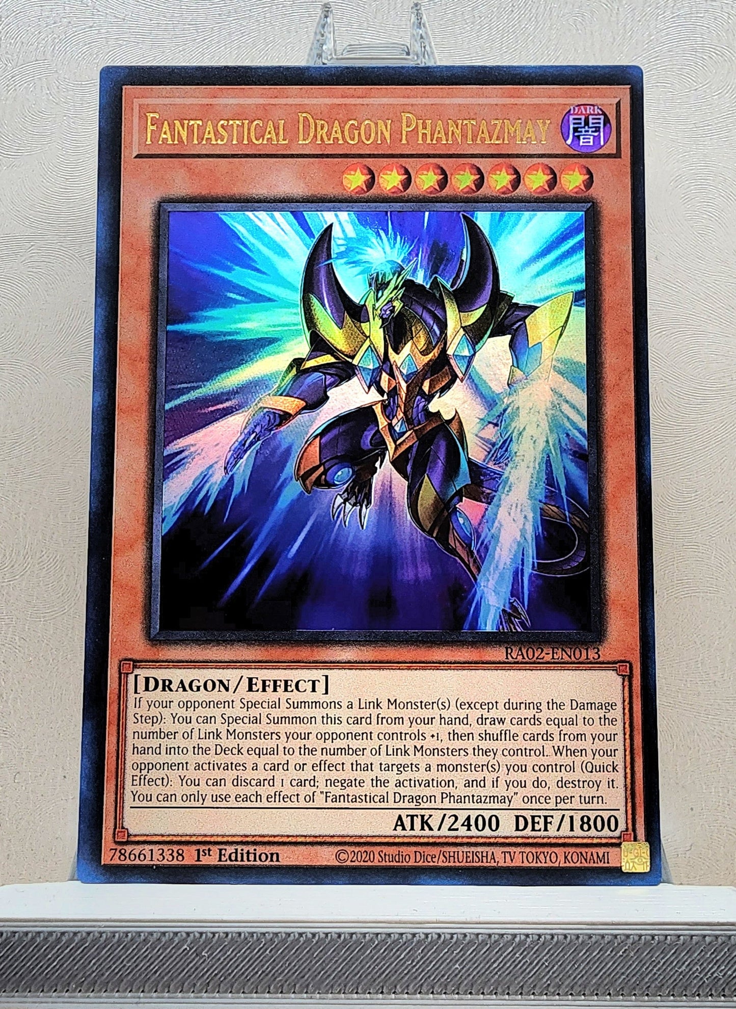 Yugioh! 1x Fantastical Dragon Phantazmay Alt Art (RA02 - Ultra Rare) 1st Edition