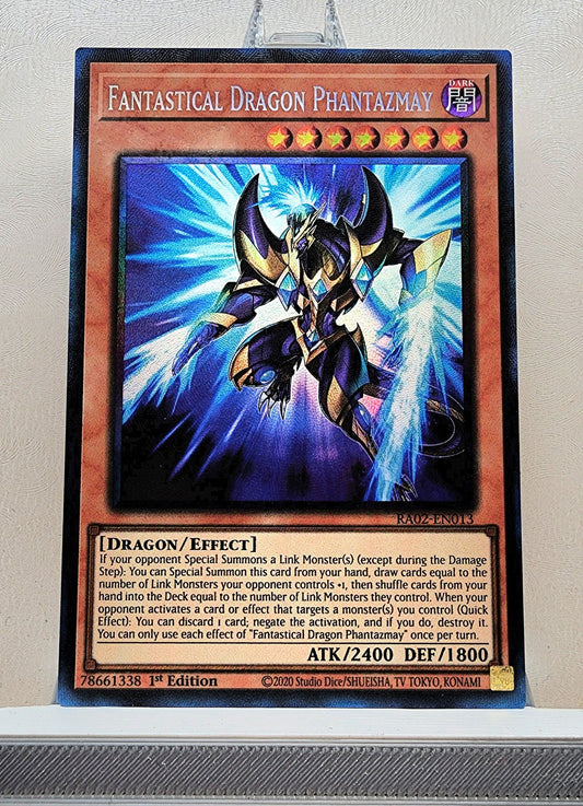 Yugioh! 1x Fantastical Dragon Phantazmay Alt Art (RA02 - Prismatic Collectors Rare) 1st Edition