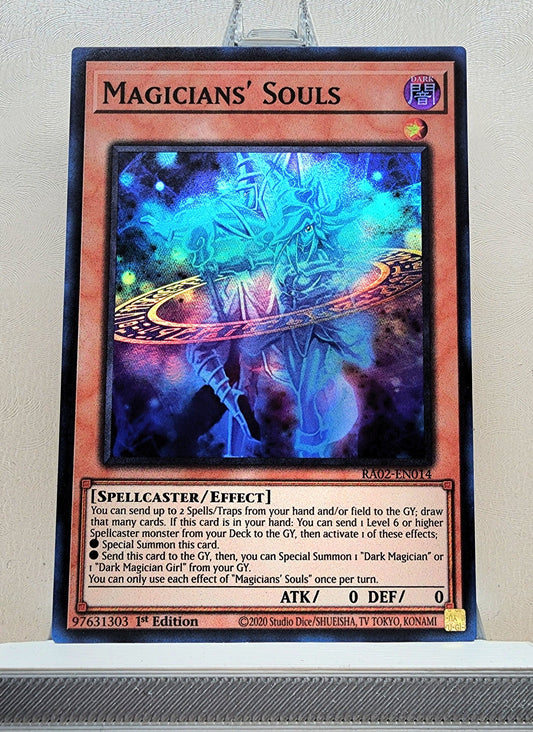 Yugioh! 1x Magicians' Souls (RA02 - Super Rare) 1st Edition