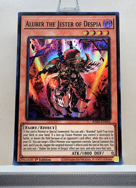 Yugioh! 1x Aluber the Jester of Despia (RA02 - Super Rare) 1st Edition