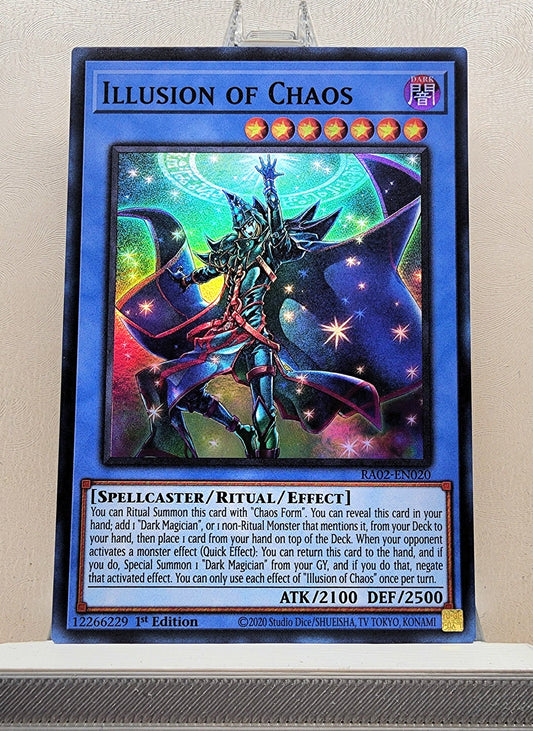 Yugioh! 1x Illusion of Chaos (RA02 - Super Rare) 1st Edition