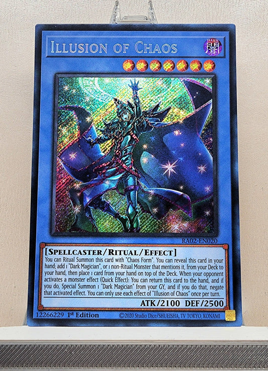 Yugioh! 1x Illusion of Chaos (RA02 - Secret Rare) 1st Edition