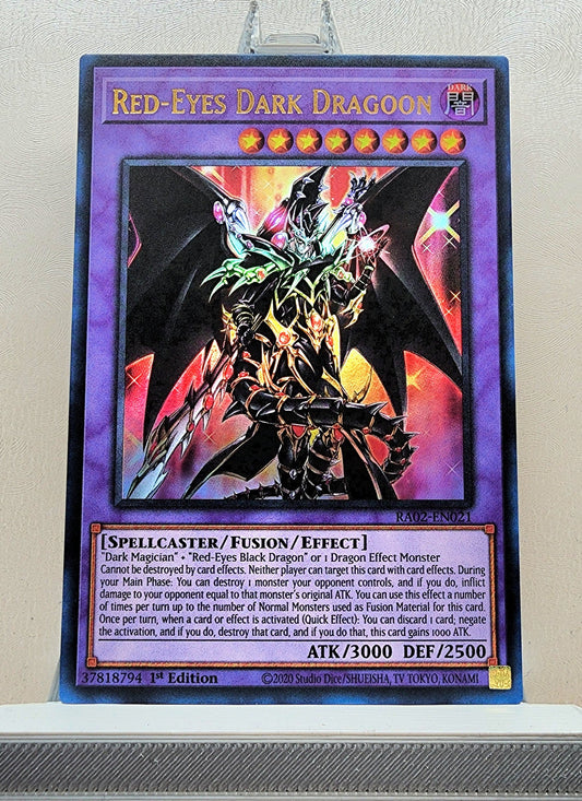 Yugioh! 1x Red-Eyes Dark Dragoon (RA02 - Ultra Rare) 1st Edition