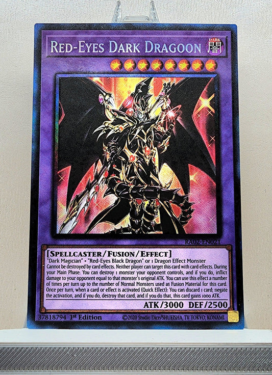 Yugioh! 1x Red-Eyes Dark Dragoon (RA02 - Prismatic Collectors Rare) 1st Edition