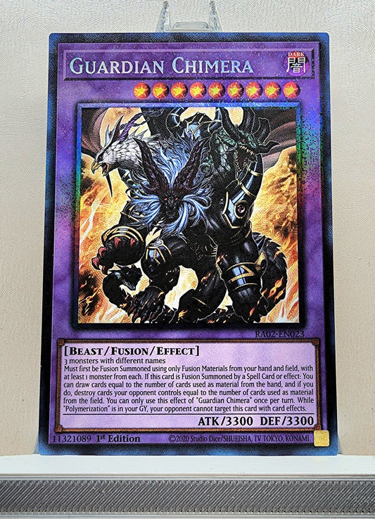 Yugioh! 1x Guardian Chimera (RA02 - Prismatic Collectors Rare) 1st Edition