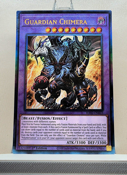 Yugioh! 1x Guardian Chimera (RA02 - Prismatic Ultimate Rare) 1st Edition