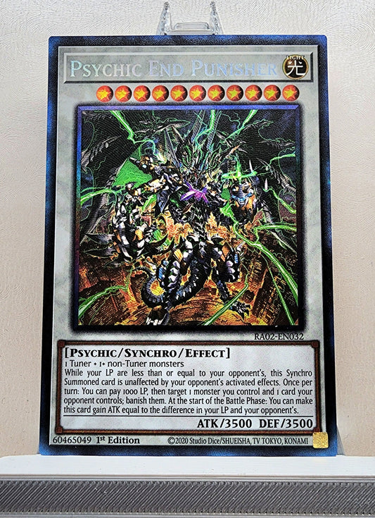 Yugioh! 1x Psychic End Punisher (RA02 - Prismatic Collectors Rare) 1st Edition