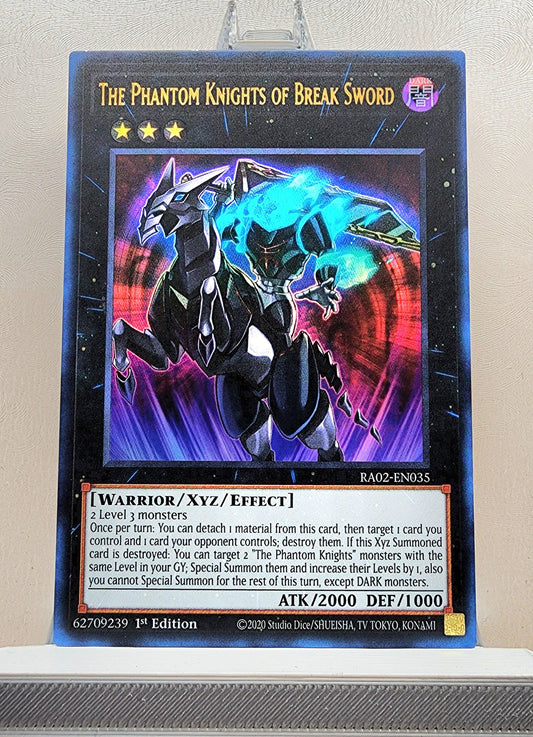 Yugioh! 1x The Phantom Knights of Break Sword (RA02 - Ultra Rare) 1st Edition