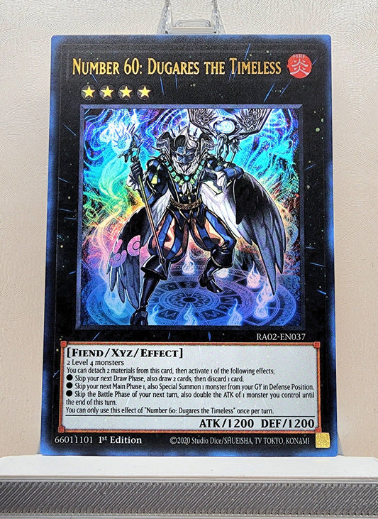 Yugioh! 1x Number 60: Dugares the Timeless (RA02 - Ultra Rare) 1st Edition