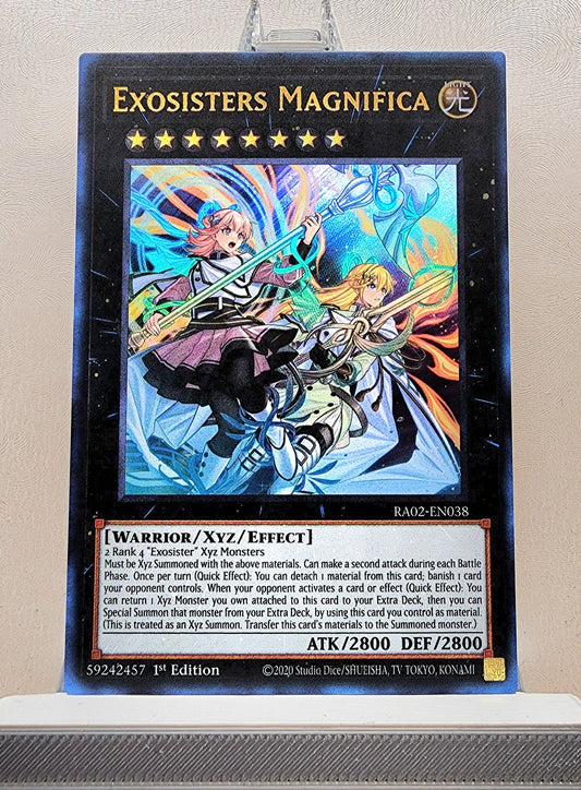 Yugioh! 1x Exosisters Magnifica (RA02 - Ultra Rare) 1st Edition