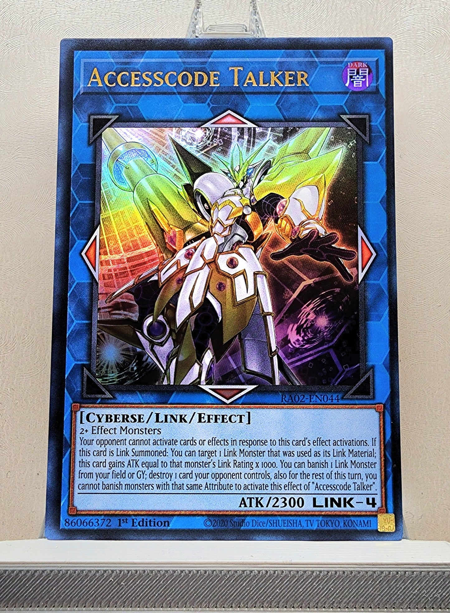 Yugioh! 1x Accesscode Talker (RA02 - Ultra Rare) 1st Edition