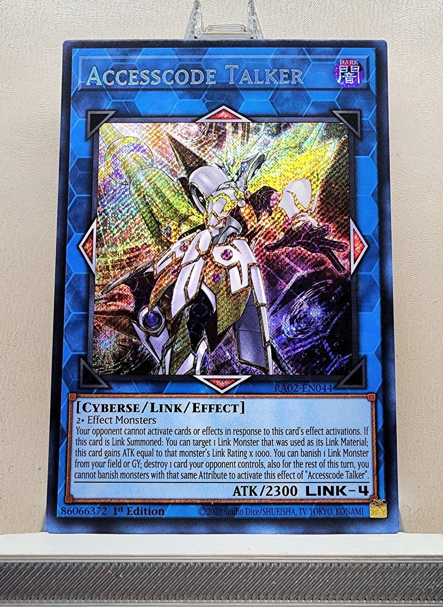 Yugioh! 1x Accesscode Talker (RA02 - Secret Rare) 1st Edition