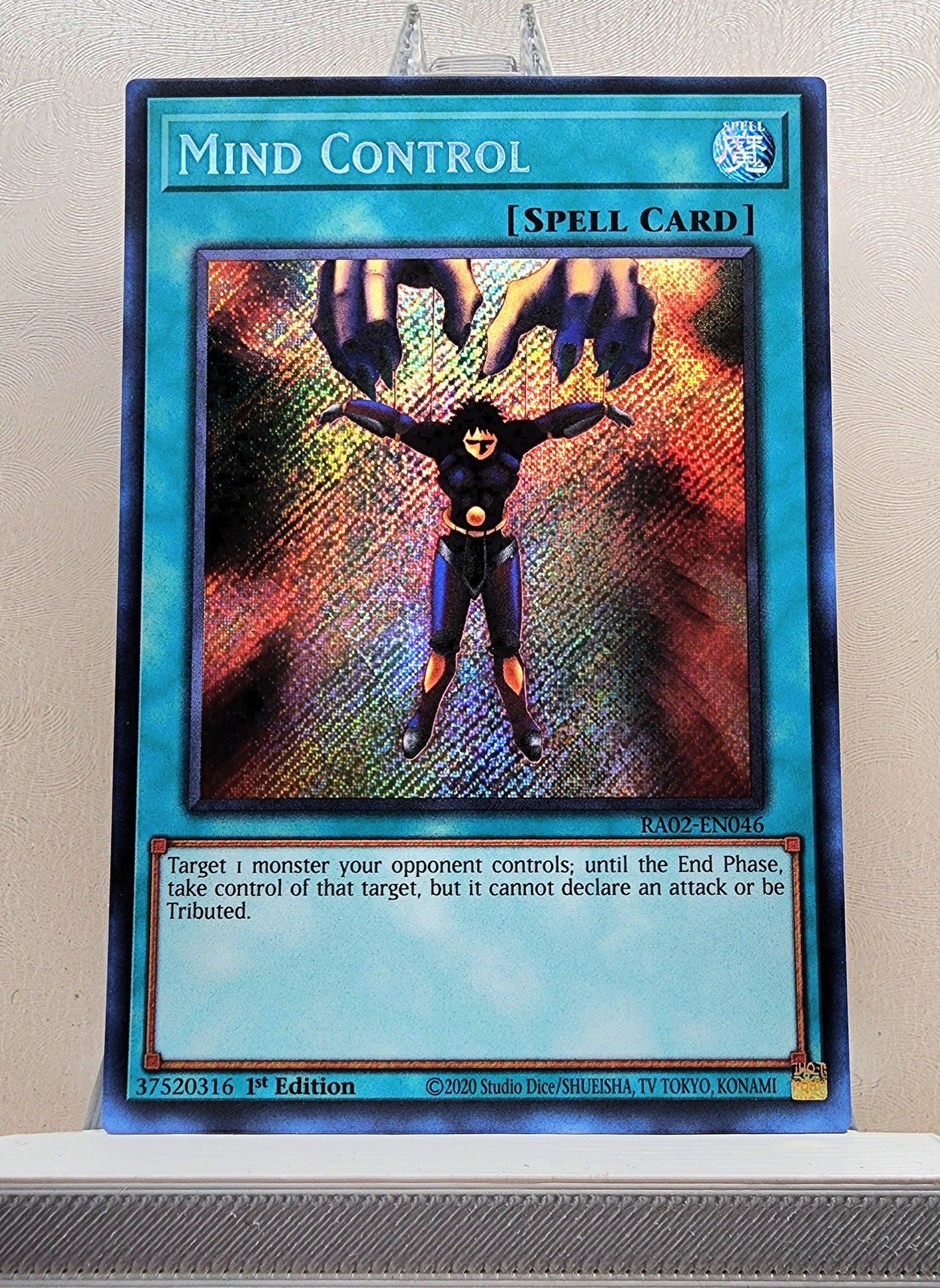 Yugioh! 1x Mind Control (RA02 - Secret Rare) 1st Edition