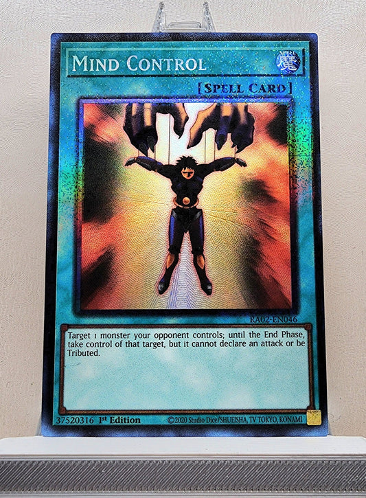 Yugioh! 1x Mind Control (RA02 - Prismatic Collectors Rare) 1st Edition