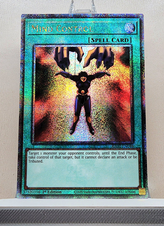 Yugioh! 1x Mind Control (RA02 - Quarter Century Secret Rare) 1st Edition