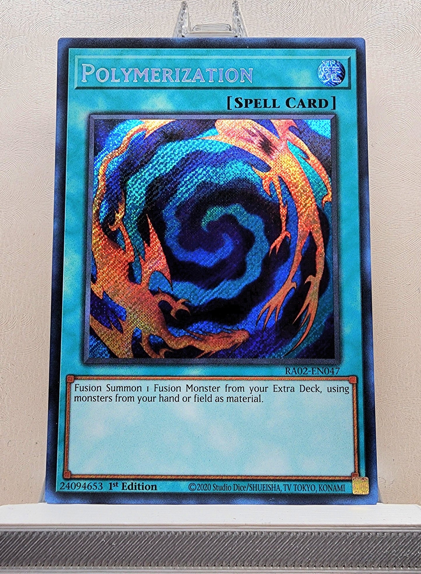 Yugioh! 1x Polymerization (RA02 - Secret Rare) 1st Edition