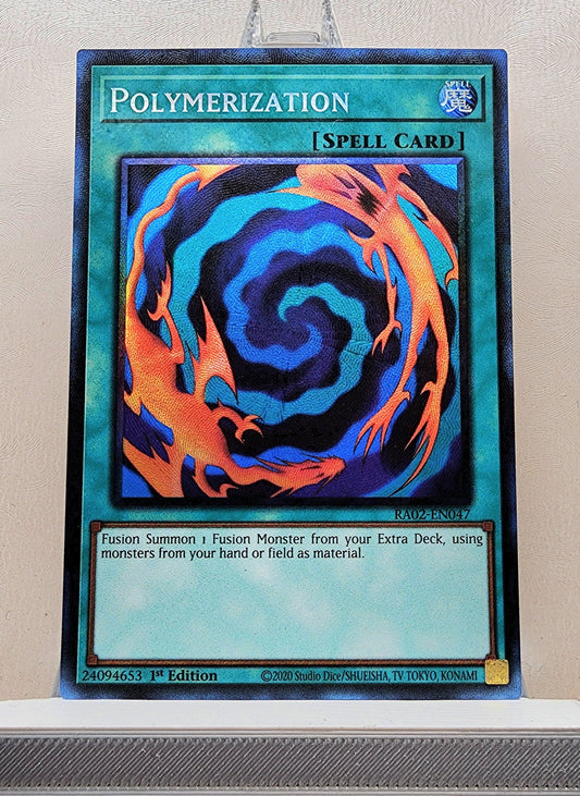 Yugioh! 1x Polymerization (RA02 - Prismatic Collectors Rare) 1st Edition