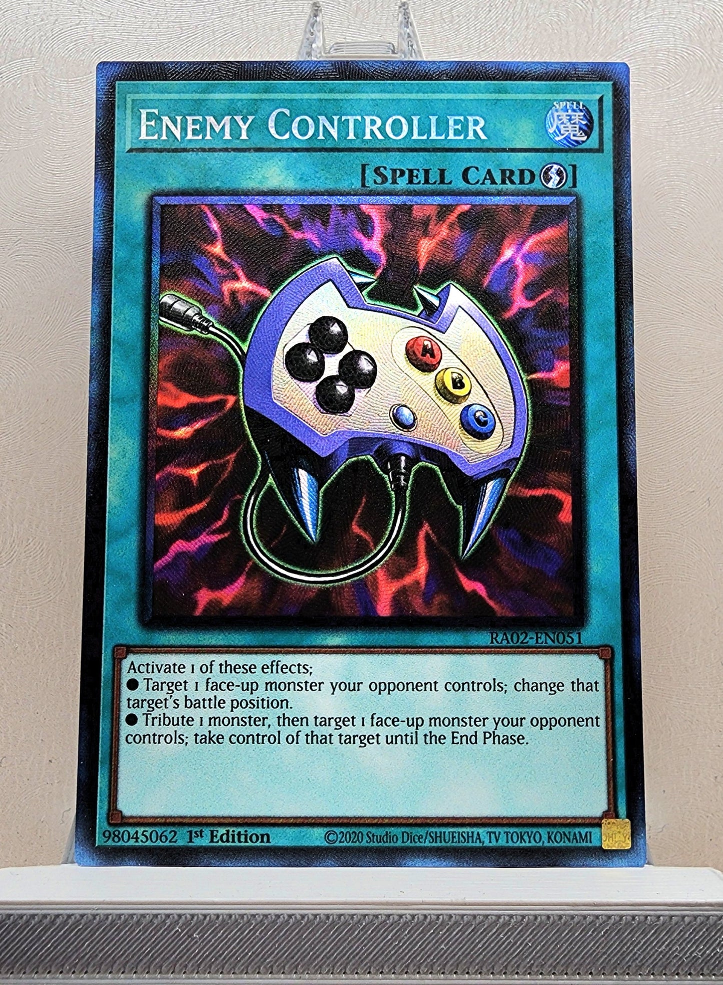 Yugioh! 1x Enemy Controller (RA02 - Prismatic Collectors Rare) 1st Edition