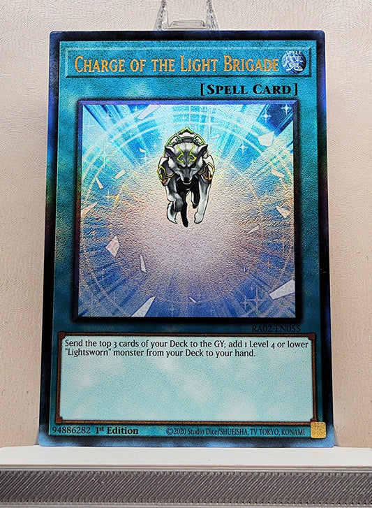 Yugioh! 1x Charge of the Light Brigade (RA02 - Prismatic Ultimate Rare) 1st Edition